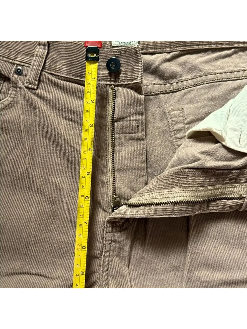 J. Crew brown thin waled corduroy pants 35 x 32 Relaxed Fit
